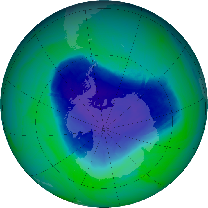 Ozone Map 2008-11-23